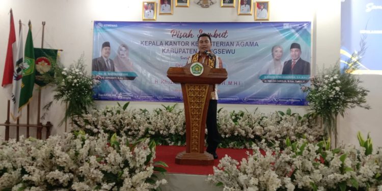 Serah Terima Jabatan Kepala Kamenag Pringsewu