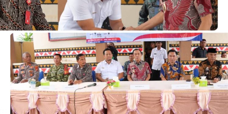 Bantuan Pangan Nasional Hadir di Sungkai Jaya, Wakil Bupati Lampung Utara Pastikan Penyaluran Tepat Sasaran
