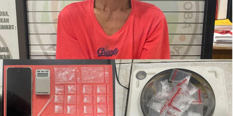 Sat Narkoba Polres Lampung Utara Ungkap Kasus Narkotika, Seorang DPO Ditangkap di Kotabumi