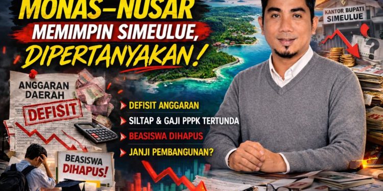 Janji Kampanye Dipertanyakan, Setahun Pemerintahan Monas–Nusar Dievaluasi. Sorotan Publik Kian Panas