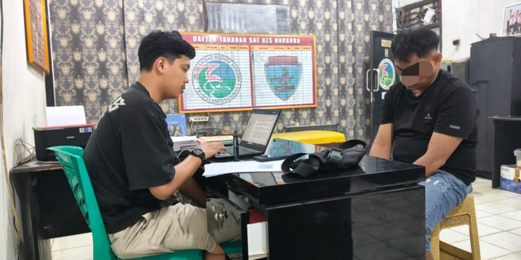 Polres Lampung Utara Ungkap Kasus Narkotika, Seorang Petani Ditangkap dengan 31 Paket Sabu