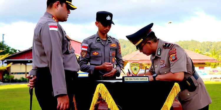 Putra Simeulue Dipercaya Pimpin Polsek Teluk Dalam, Ini Profil dan Prestasi Ipda Wardika Saputra