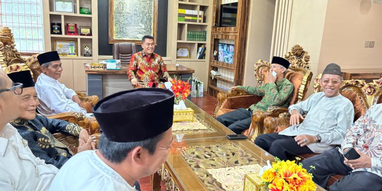 Kamenag Pringsewu Menggelar Pertemuan Antar Organisasi Agama dan Tokoh Masyarakat