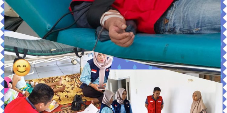 Aksi Kemanusiaan di Tengah Tugas Mudik, Anggota PMI Rahmat Shali Akbar. S. STP. M. Si,,Tinggalkan Pos Pantau Demi Selamatkan Nyawa Bocah 7 Tahun