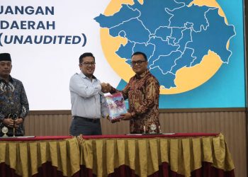 Bupati Empat Lawang Serahkan Laporan Keuangan Unaudited 2025 ke BPK Sumsel