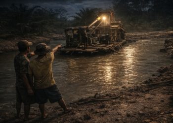 Bandel! PETI di Koto Baru Masih Beroperasi Hingga Malam, Warga Minta Aparat Bertindak Tegas