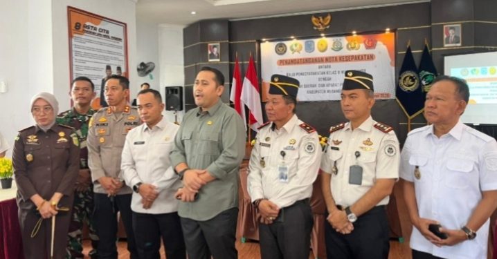 Kakanwil Ditjenpas Jambi Irwan Hadiri Penandatanganan Nota Kesepakatan di Lapas Bangko