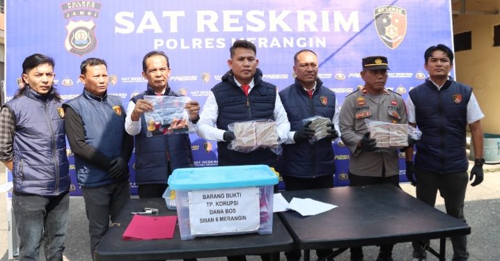 Korupsi Dana BOS SMA N 6 Merangin, 4 Orang Ditetapkan Tersangka, Kerugian Negara Rp706 Juta