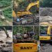 Alat Berat Menggila di Air Batu, Geopark Merangin Terancam Rusak, Kemana Penegak Hukum?
