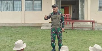 Dandim 0412/LU Letkol Inf Roni Faturohman Tinjau Kesiapan Pelatihan Korp Kadet Republik Indonesia