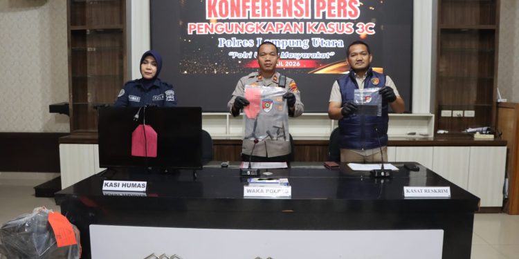Polres Lampung Utara Ringkus Pelaku Spesialis Curanmor dan Pembobol Rumah