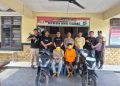 Tekab 308 Polsek Dente Teladas Berhasil Kembali Taklukan Residivis Lintas Kabupaten Komplotan Pencuri Motor Di Pt CPB 