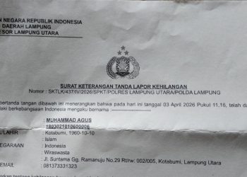 Kehilangan 1 Buah STNK Suzuki Smas BE 7544 JS