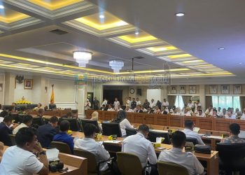 Pemerintah Kabupaten Pesisir Barat menghadiri rapat kunjungan Komite Olahraga Nasional