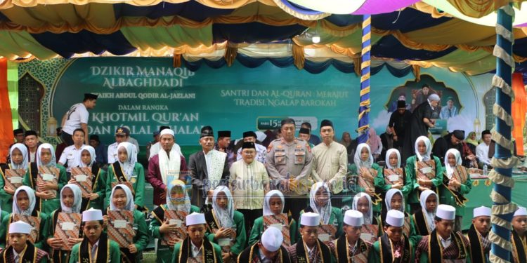 Perwakilan Bupati Pantai Barat, Irawan Topani, SH., M.Kn, menghadiri Studi Manaqib dalam kerangka Khotmil Al-Qur’an dan Halal Bihalal