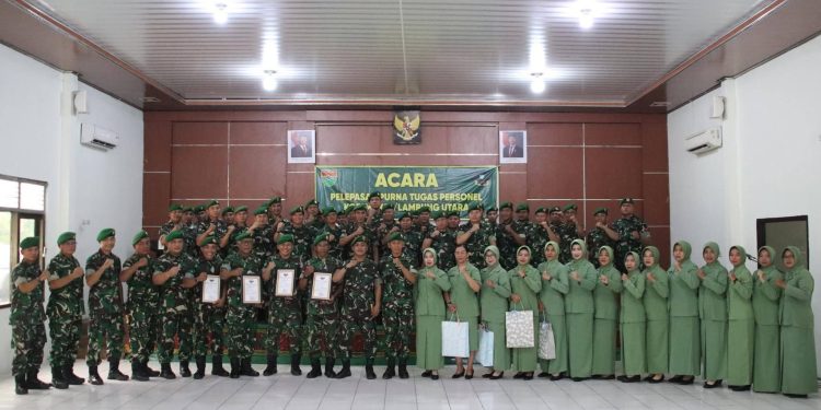 Dandim 0412/LU Pimpin Upacara Korps Raport Purna Tugas: “Jaga Loyalitas dan Terus Mengabdi di Masyarakat”