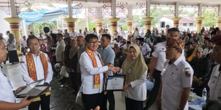 Berdialog dengan Masyarakat, Bupati dan Wabup Lampung Utara Kunjungi Nuwo Sesat Kotabumi Alam