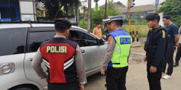 Polres Lampung Utara Intensifkan Razia Kendaraan di Jalinsum
