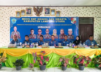Rapat Musyawarah MKKS SMP Kabupaten Lampung Utara 2026