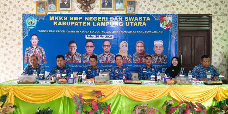 Rapat Musyawarah MKKS SMP Kabupaten Lampung Utara 2026