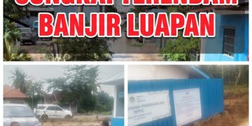 Hujan Deras Guyur Sungkai, 3 Kecamatan Terdampak Banjir