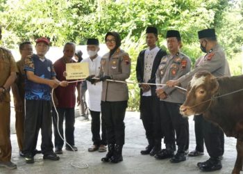Polres Sragen Menjelang Hari Raya Idul adha 1447 Hijriah Kurban 11 Sapi dan Kambing