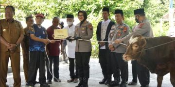Polres Sragen Menjelang Hari Raya Idul adha 1447 Hijriah Kurban 11 Sapi dan Kambing