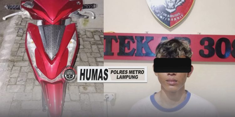 Tekab 308 Sat Reskrim Polres Metro Tangkap Pelaku Pembacokan di Metro Timur