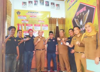 LSM Gempur Lampung Utara Terima Kunjungan Kesbangpol Dalam Monitoring, Evaluasi, Dan Validasi Lembaga