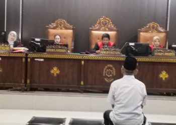 Sidang Keempat Kasus Penganiayaan,Keterangan Terdakwa EA Gara Gara Buah Cempedak