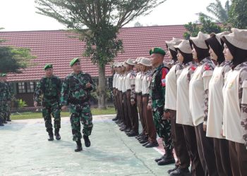 Dandim 0412 Tanamkan Karakter dan Motivasi kepada Peserta Pelatihan KKRI di MAN 2 Lampung Utara