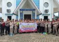 Hari Bhayangkara Ke-80, Polres Lampung Utara Gelar Bakti Religi di Masjid, Gereja dan Wihara
