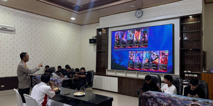 Semarak Hari Bhayangkara ke-80, Polres Lampung Utara Gelar Turnamen E-Sport Mobile Legends Kapolres Cup 2026