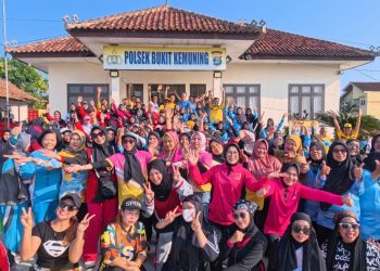Semarak HUT Bhayangkara ke-80, Polsek Bukit Kemuning Gelar Senam Bersama Perkuat Sinergitas dengan Forkopimka dan Masyarakat