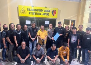 Diduga Ada Mantan AKBP di Balik Aksi Debt Collector, Polda Lampung Tangkap Delapan Orang