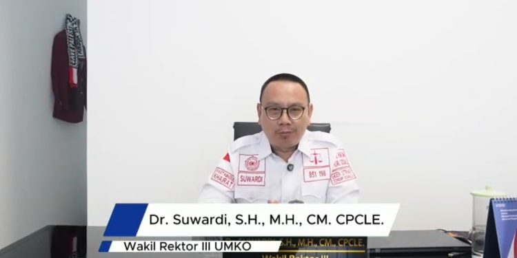 Dr. Suwardi, S.H., M.H.Wakil Rektor III Universitas Muhammadiyah Kotabumi Mengucapkan Selamat Hari Bhayangkara ke-80