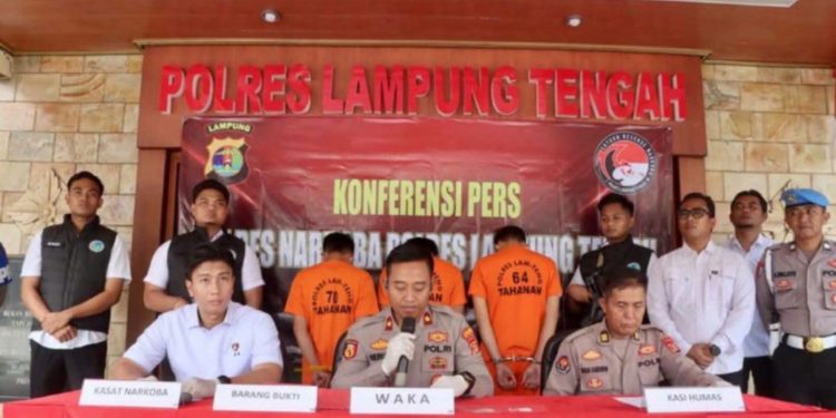 Polres Lampung Tengah Kejar Bandar Ekstasi Berinisial AS yang Ditetapkan DPO
