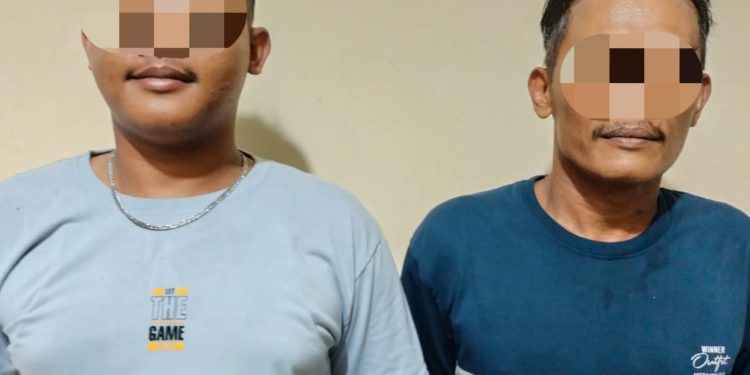 Polsek Sungkai Selatan Amankan Dua Tersangka Kasus Penganiayaan dan Pengancaman di Karang Rejo