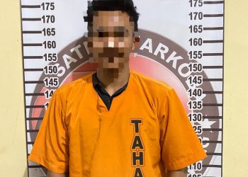 Satresnarkoba Polres Tulang Bawang Tangkap Terduga Pengedar Sabu Usai Kejar-kejaran