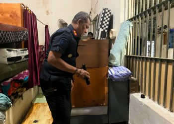 Sapu Bersih Handphone, Pungutan Liar, dan Narkoba Lapas Kota Agung Gelar Razia Blok Hunian 