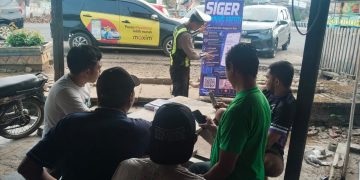 Satlantas Polres Lampung Utara Sosialisasikan Aplikasi APP SIGER PRESISI untuk Permudah Layanan Masyarakat