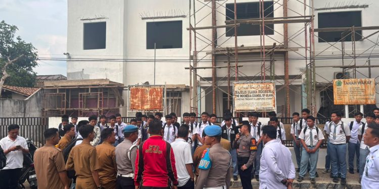 Polres Lampung Utara Gagalkan Dugaan Tawuran Puluhan Pelajar