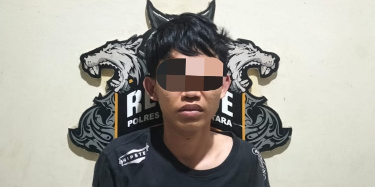 Pelaku Curat di Tangkap di Tangkap Polres Lampung Utara di Jambi