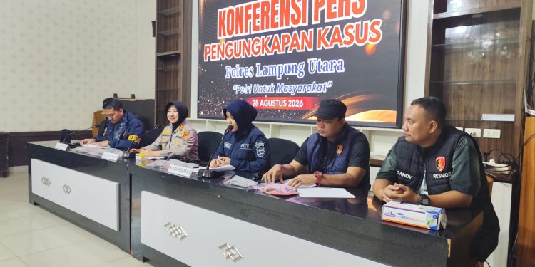 Polres Lampung Utara Gaspol Berantas Kejahatan, 48 Kasus C3 Terungkap