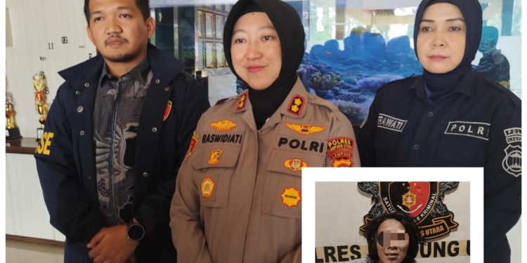 Polres Lampung Utara Ringkus Pelaku Curas Terhadap Pelajar, Senpi Rakitan dan 3 Peluru Disita
