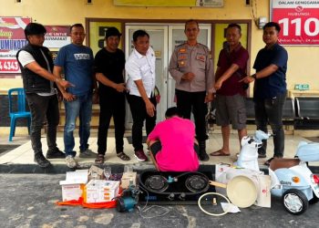 Polsek Kotabumi Kota Ungkap Kasus Pencurian Rumah Kosong, Satu Pelaku Diamankan