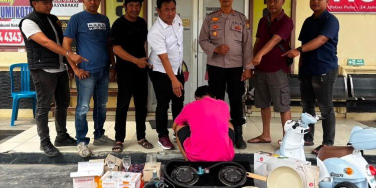 Polsek Kotabumi Kota Ungkap Kasus Pencurian Rumah Kosong, Satu Pelaku Diamankan