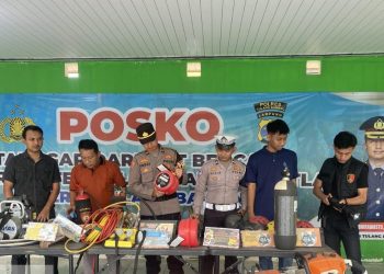 Siaga Hadapi Ancaman Bencana, Polres Tulang Bawang Aktifkan Piket On Call dan Cek Kesiapan Peralatan