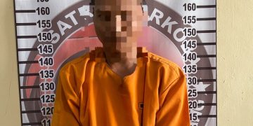 Polres Tulang Bawang Gerebek Kontrakan Di Dente Teladas, Pria 32 Tahun Di Ciduk Bersama Barang Bukti Sabu 0,74 Gram 